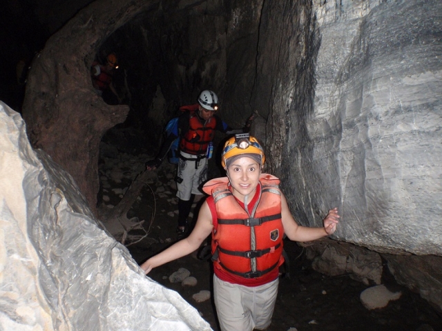 rutas entre cavernas
